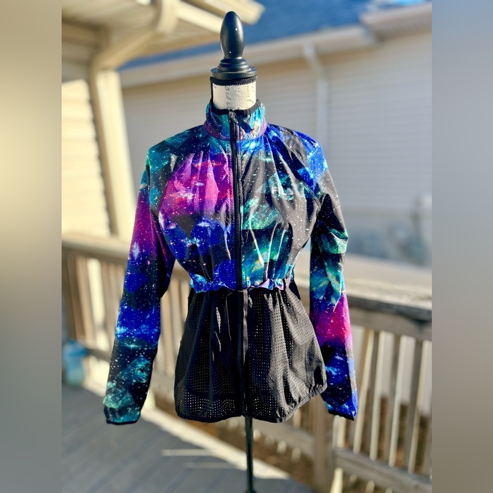 Fila Sport Galaxy Running Windbreaker Jacket Women’s EUC!​​ - Picture 2 of 9